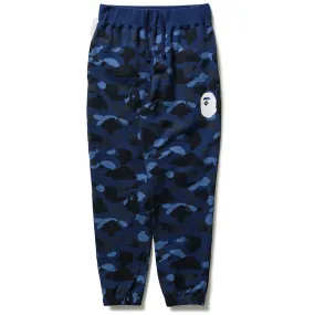 A Bathing Ape Camo Wide Sweatpants - Navy