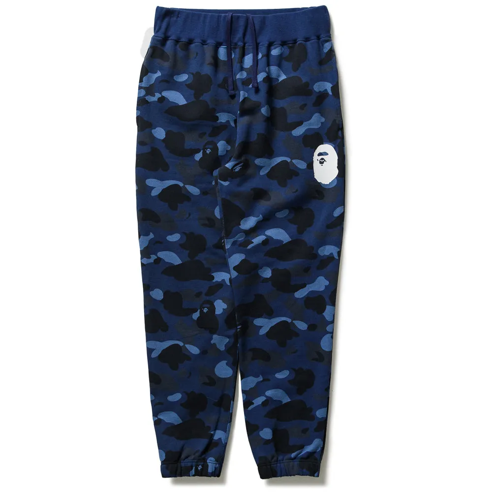 A Bathing Ape Camo Wide Sweatpants - Navy