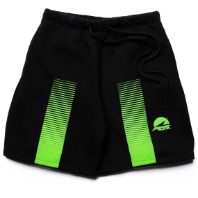 Always On Tour LoFi Sweatshorts - Black/Green