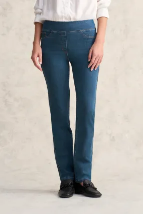 Bengajean Straight Cashmere Feel - Denim Wash