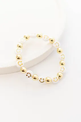 Big Smiles Bracelet, White