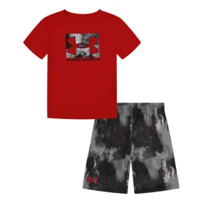 Boys' Under Armour Kids Printed Short 2-Piece Set