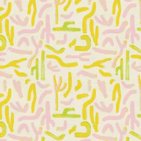 Cactus Lines - Yellow/Green