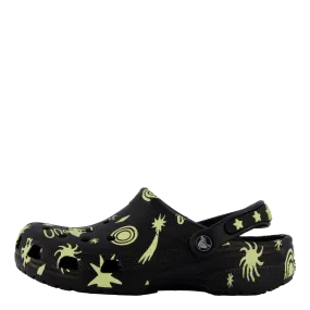 Classic Glow Space Clog K Black