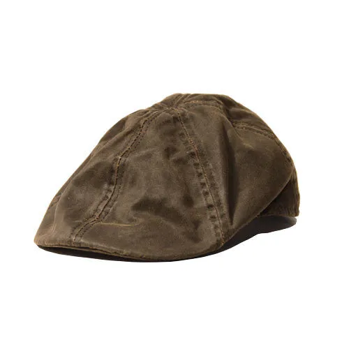 Conner - Weathered Cotton Duckbill Newsboy Cap