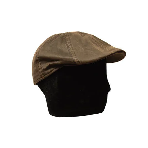 Conner - Weathered Cotton Duckbill Newsboy Cap