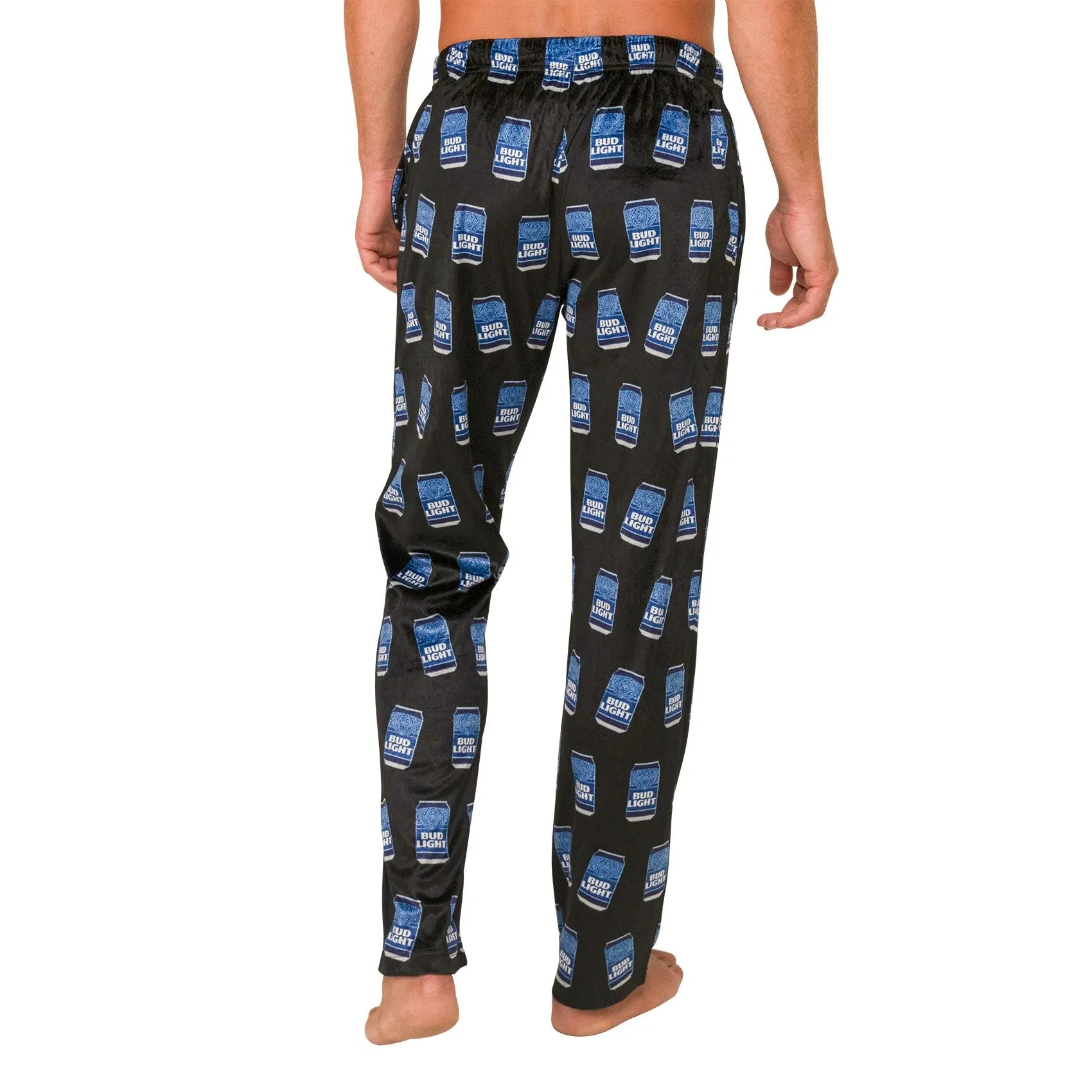 CRAZYLOUNGE Bud Light All Over Beer Cans Adult Pajamas & Loungewear (Creative Packaging)