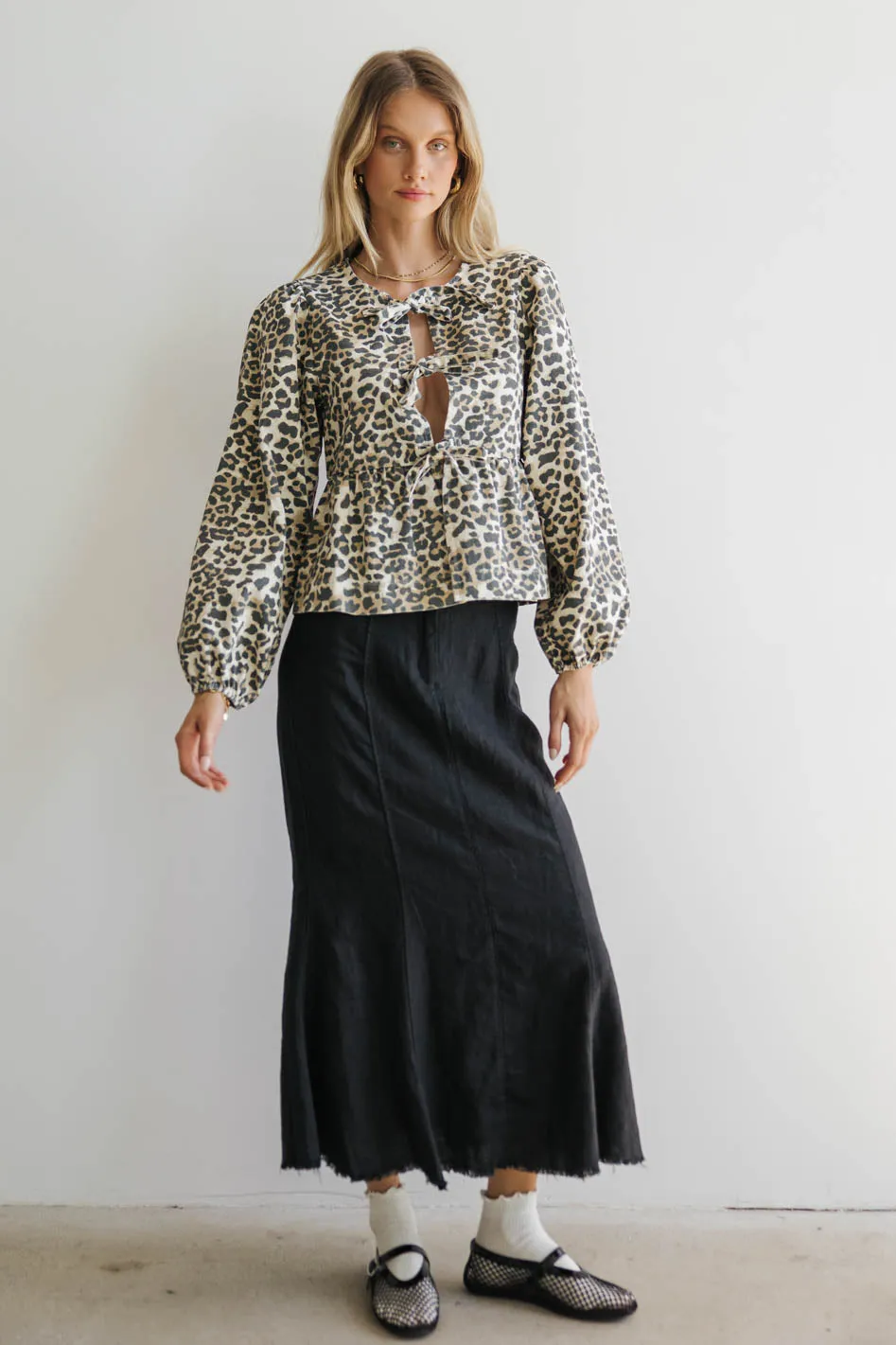 Dae Maxi Skirt in Black