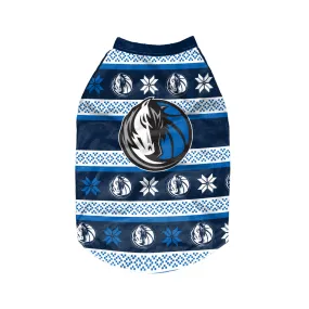 DALLAS MAVERICKS FOREVER COLLECTIBLES 2023 CHRISTMAS DOG SHIRT