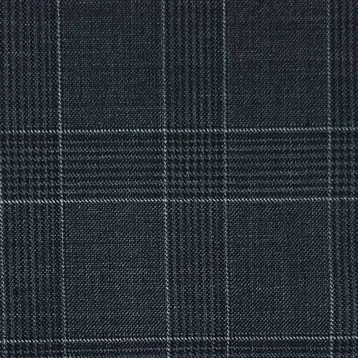 Dark Grey Glen Plaid