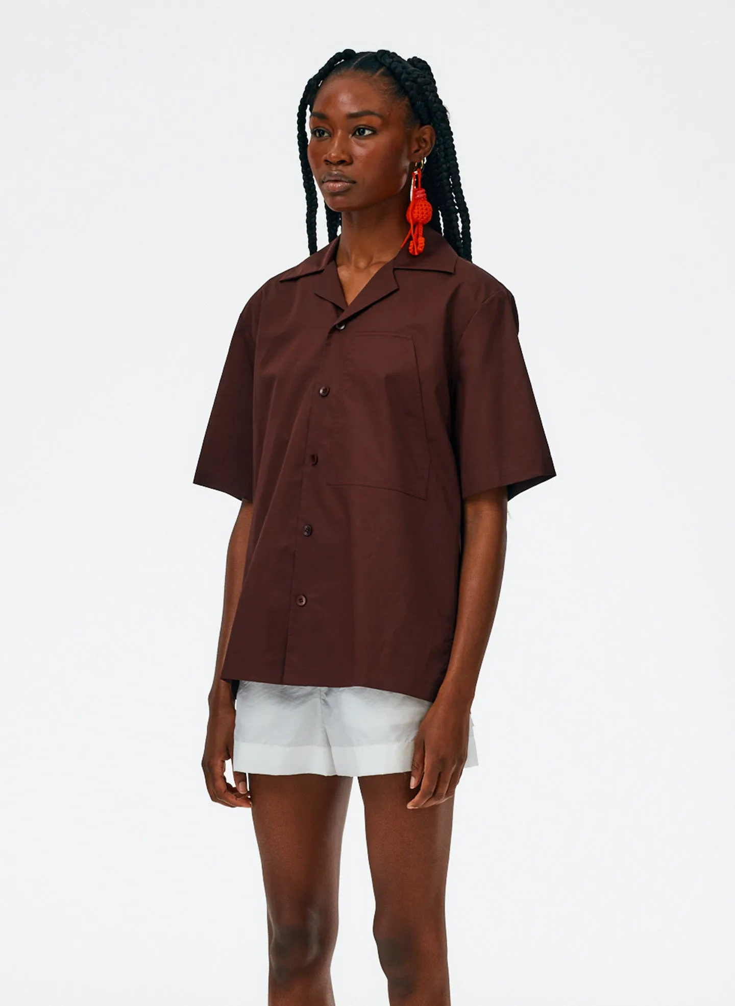 Eco Poplin Camp Shirt