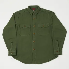 Freewheelers 2233001 'Skid Row' Work Shirt - Forest Green