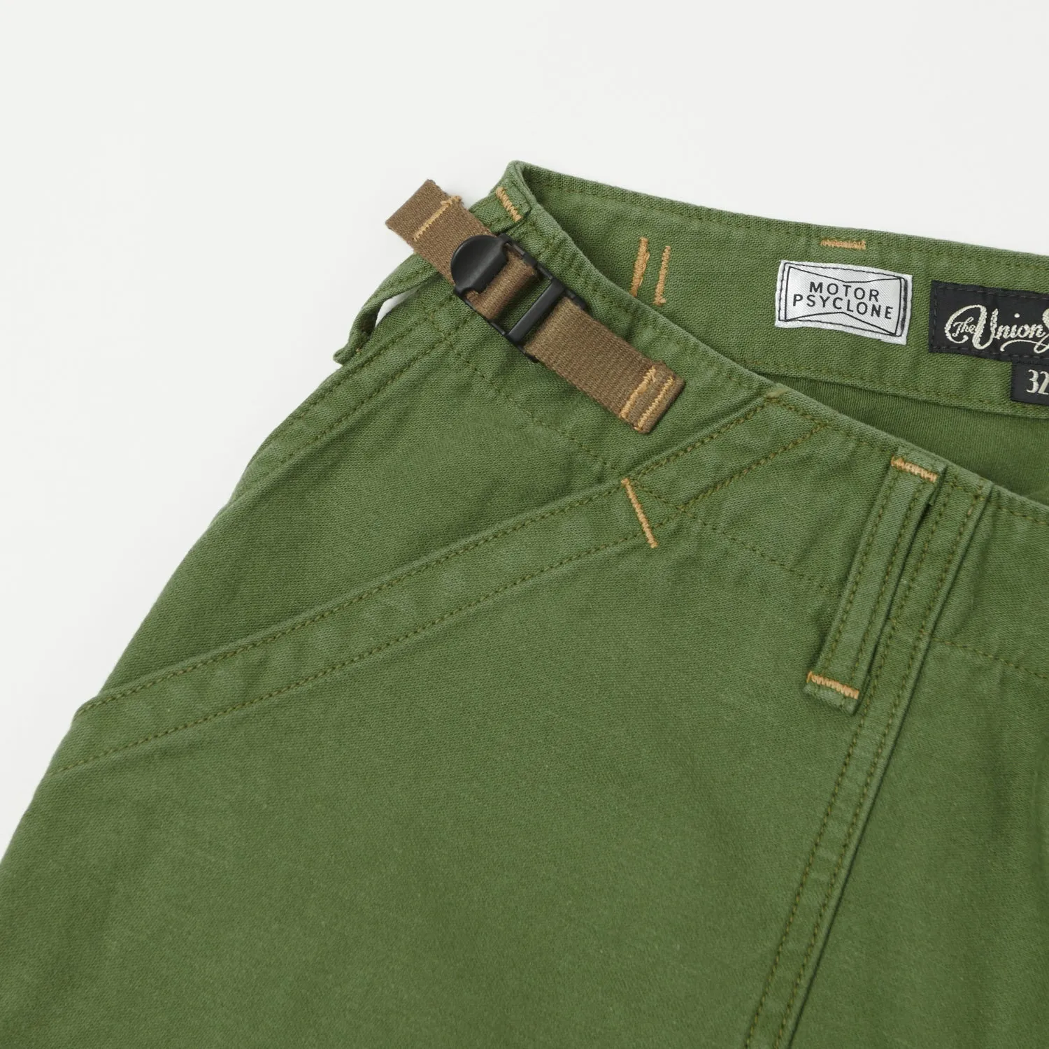 Freewheelers 'Garage Crew' Work Short - Green