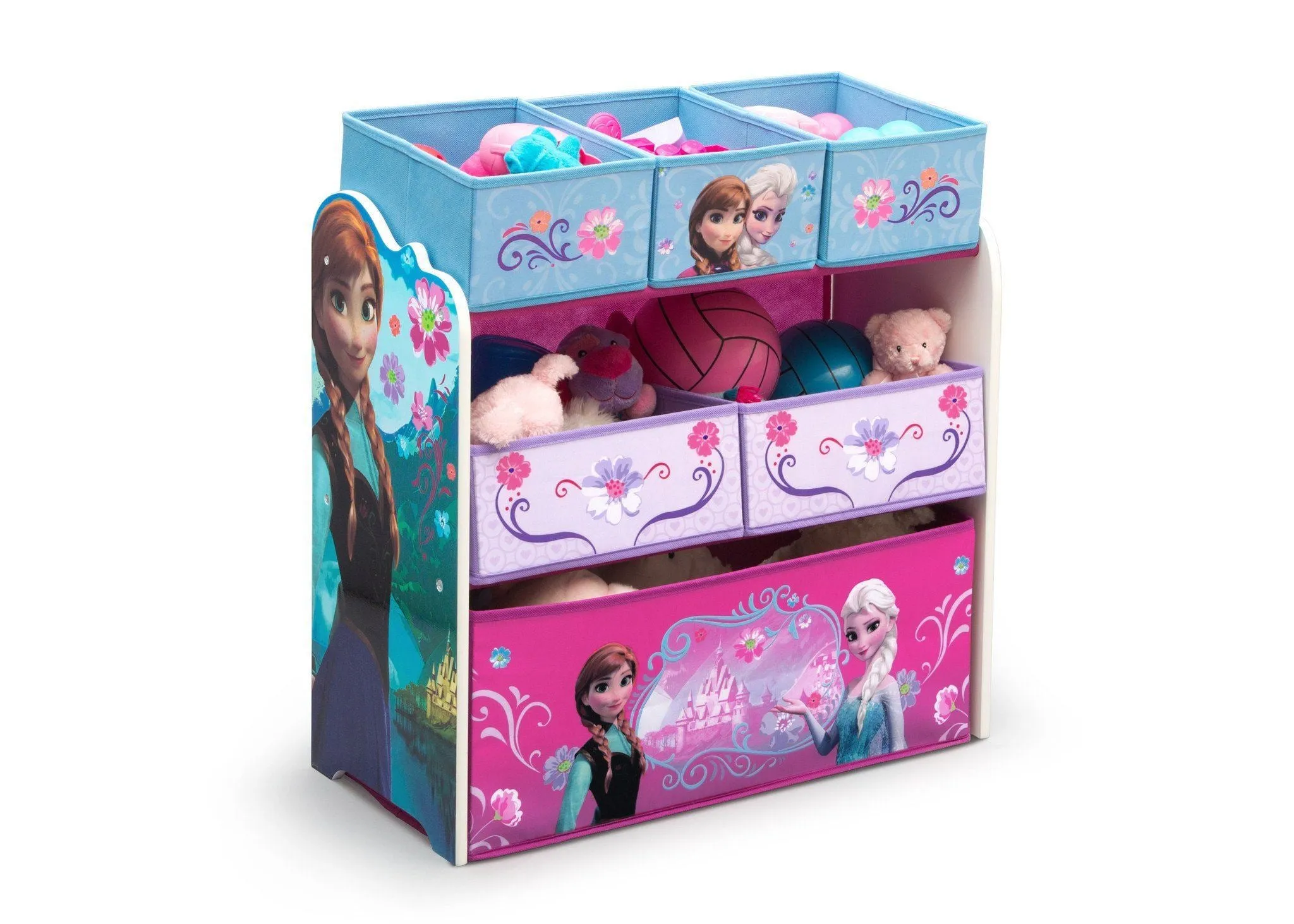 Frozen Multi-Bin Toy Organizer