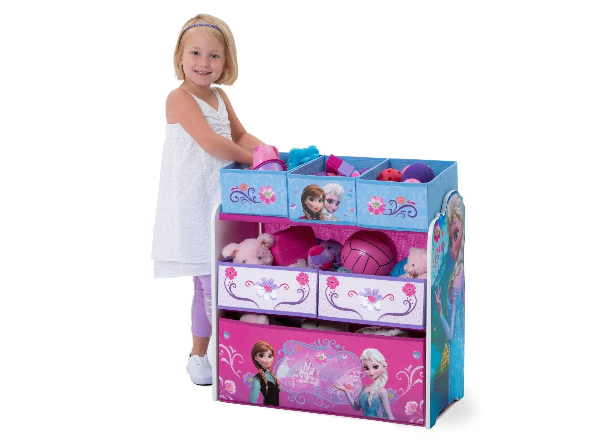 Frozen Multi-Bin Toy Organizer