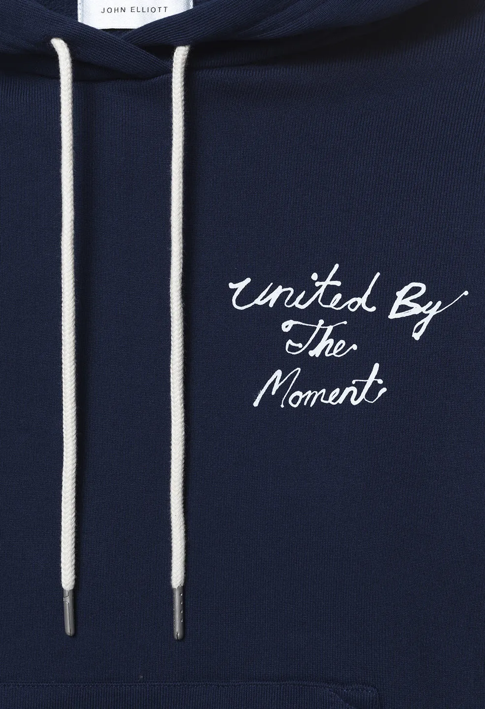 John Elliott United by the Moment Hoodie / Navy