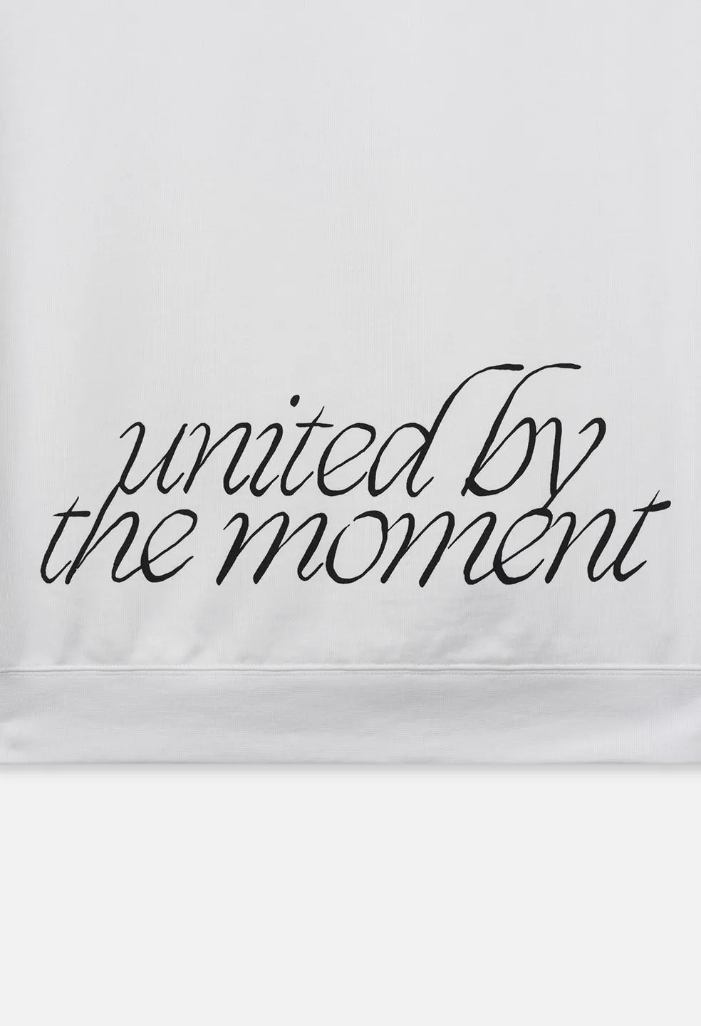 John Elliott United by the Moment Hoodie / White