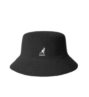 Kangol Bermuda Bucket Hat In Black Sponge