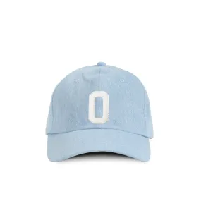 Kids Letter O Baseball Hat Denim