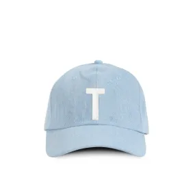 Kids Letter T Baseball Hat Denim