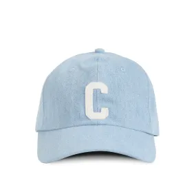 Letter C Baseball Hat Denim