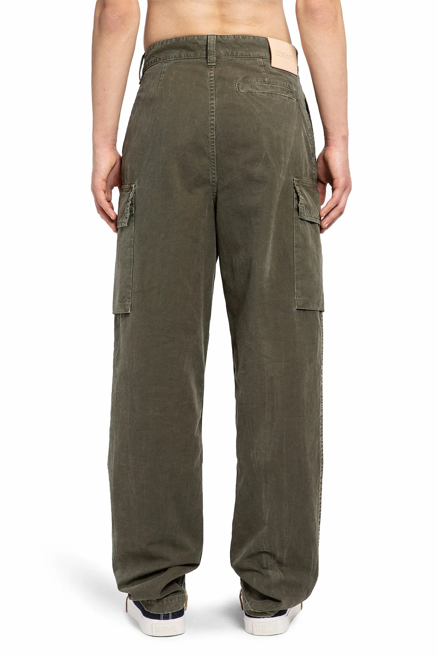 LOEWE MAN GREEN TROUSERS