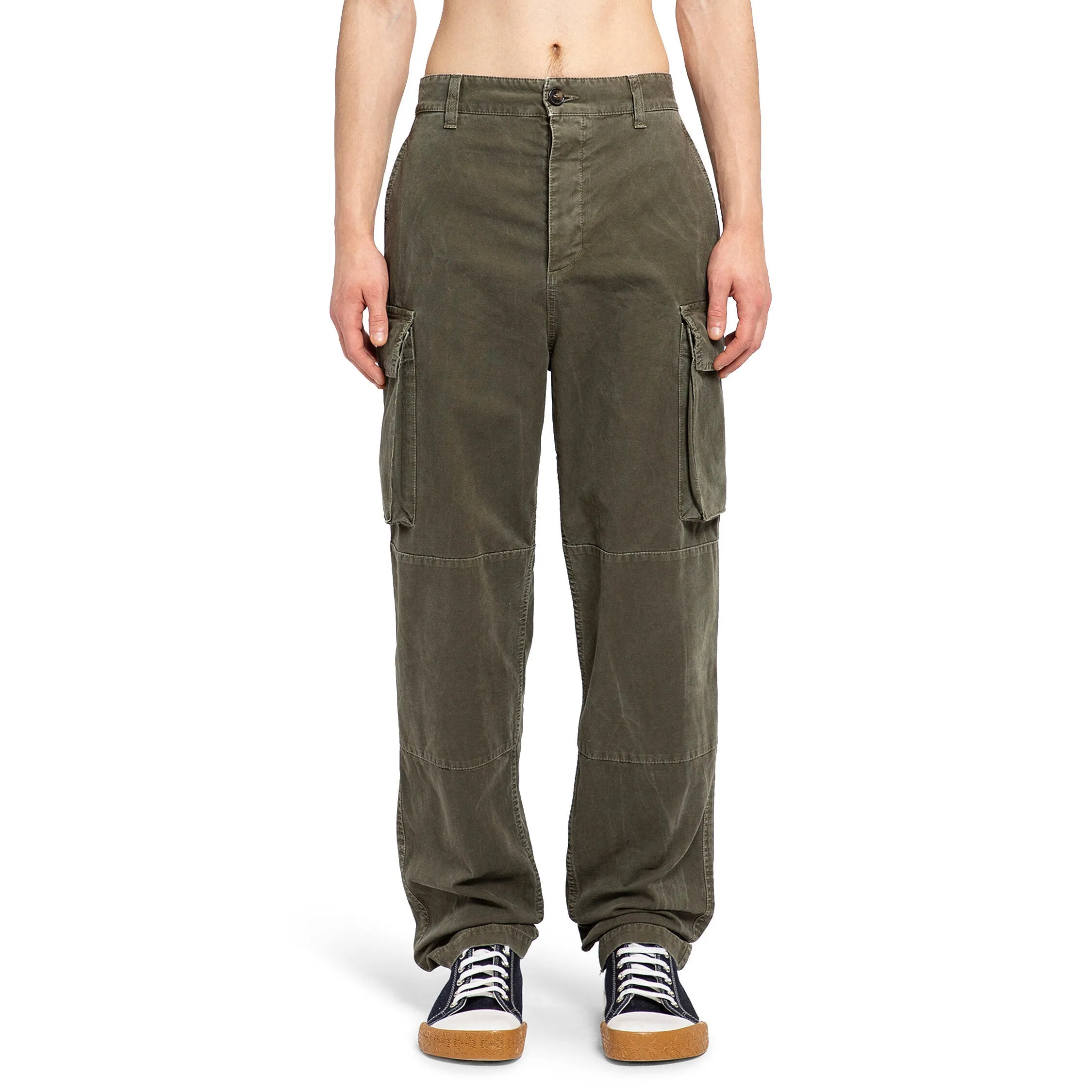 LOEWE MAN GREEN TROUSERS