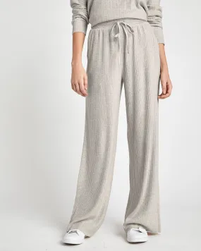 London Rib Wide Leg Pant