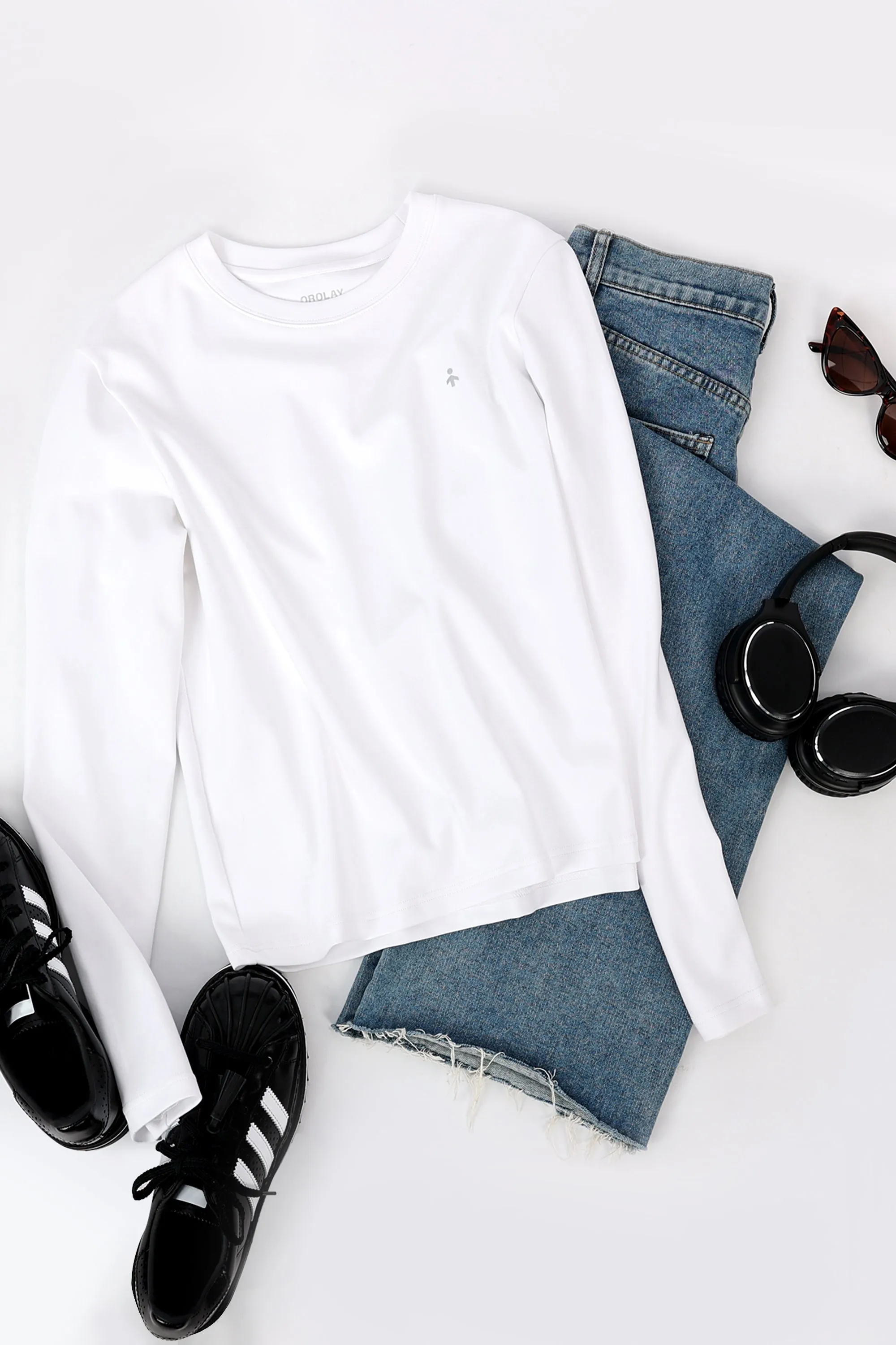 Long Sleeve Crop T-shirt