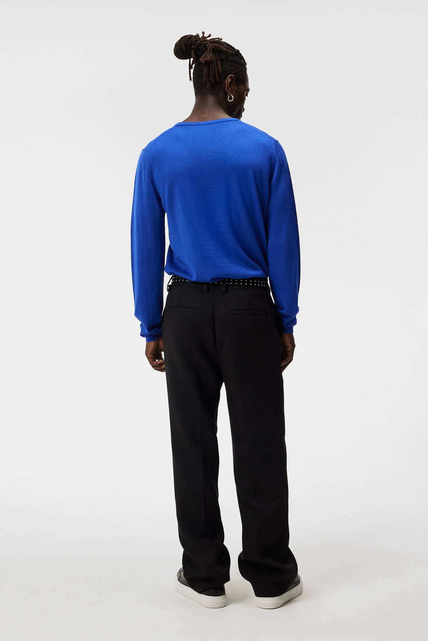 Lyle Merino Crew Neck Sweater / Surf the Web