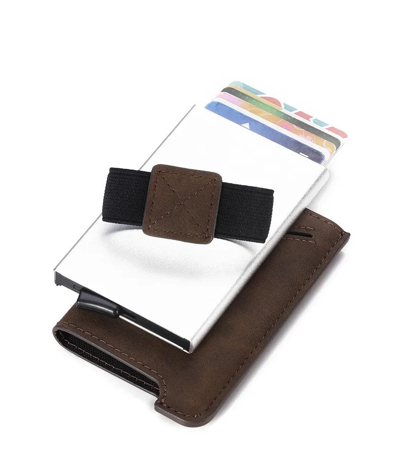 Madison Brown Slim Wallet