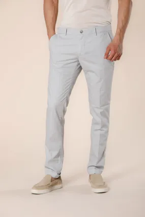 Milano Style men's chino pants in stretch gabardine extra slim ①