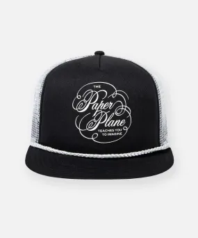 PAPER PLANES Script Trucker Hat