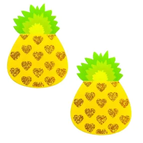 Pina Colada Glitter Pineapple Nipple Cover Pasties