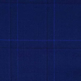 Royal Blue Windowpane