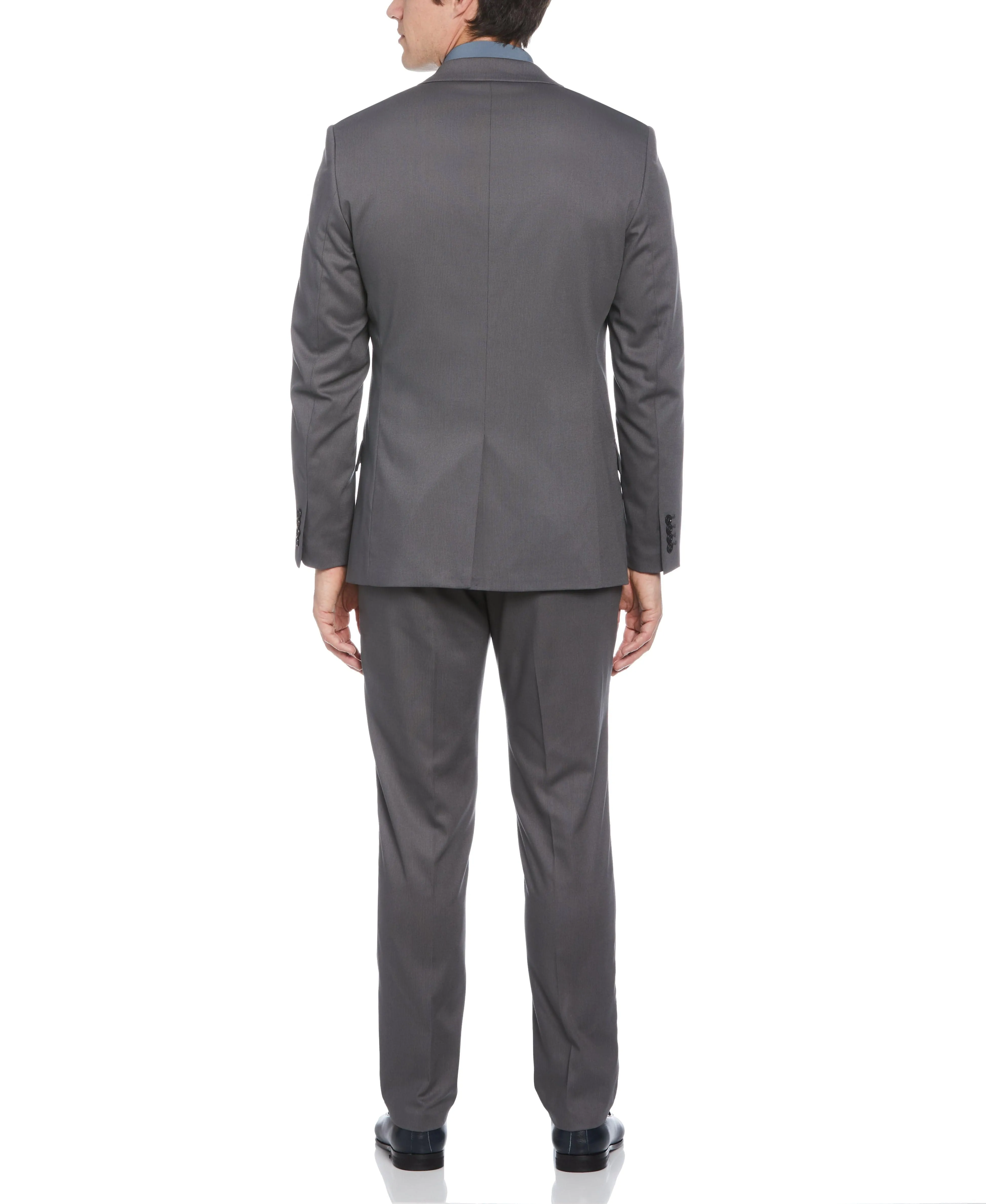 Slim Fit Smoked Pearl Performance Tech Suit