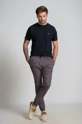 Slim Fit Utility - Jogger - Iron