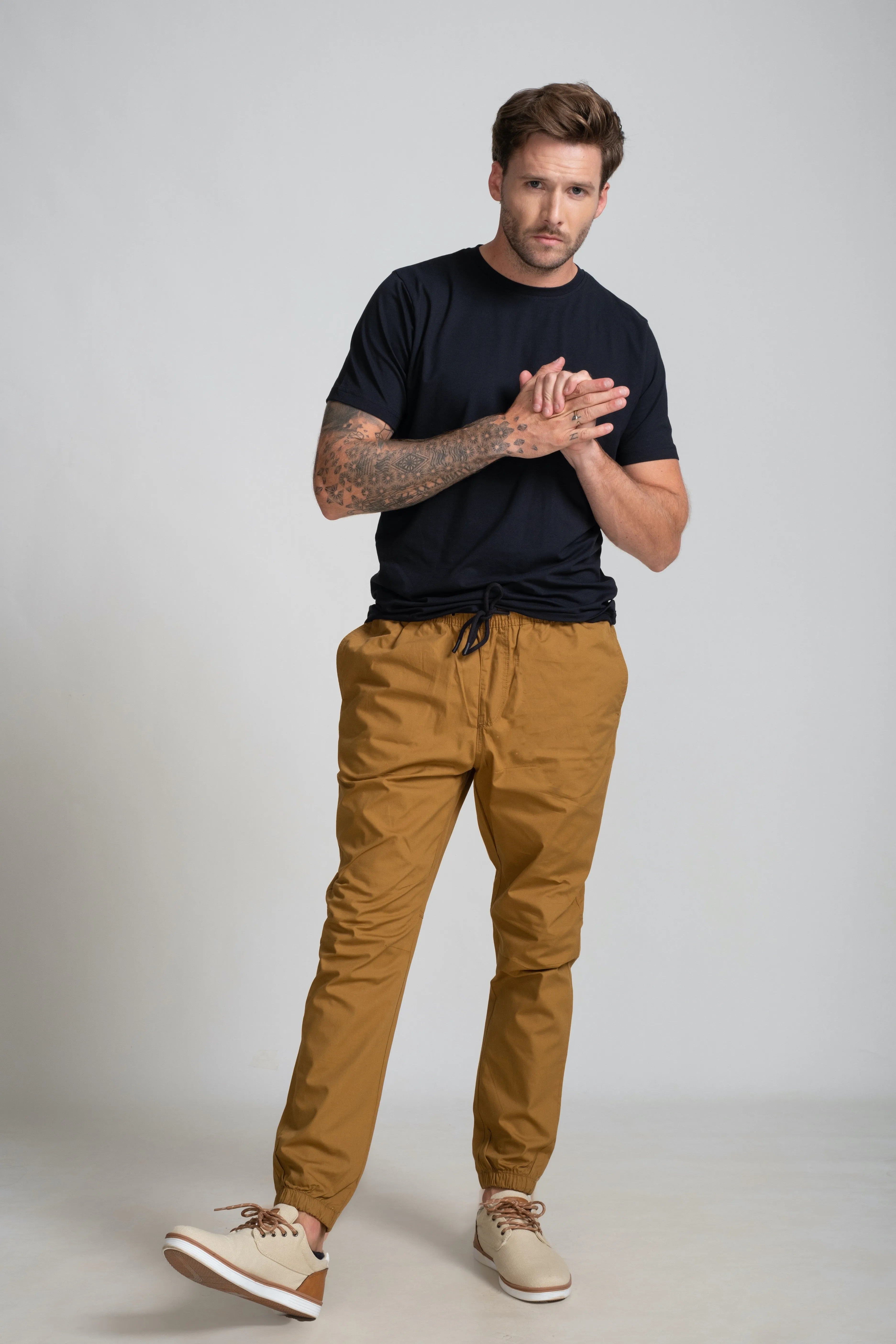 Slim Fit Utility - Jogger - Sand