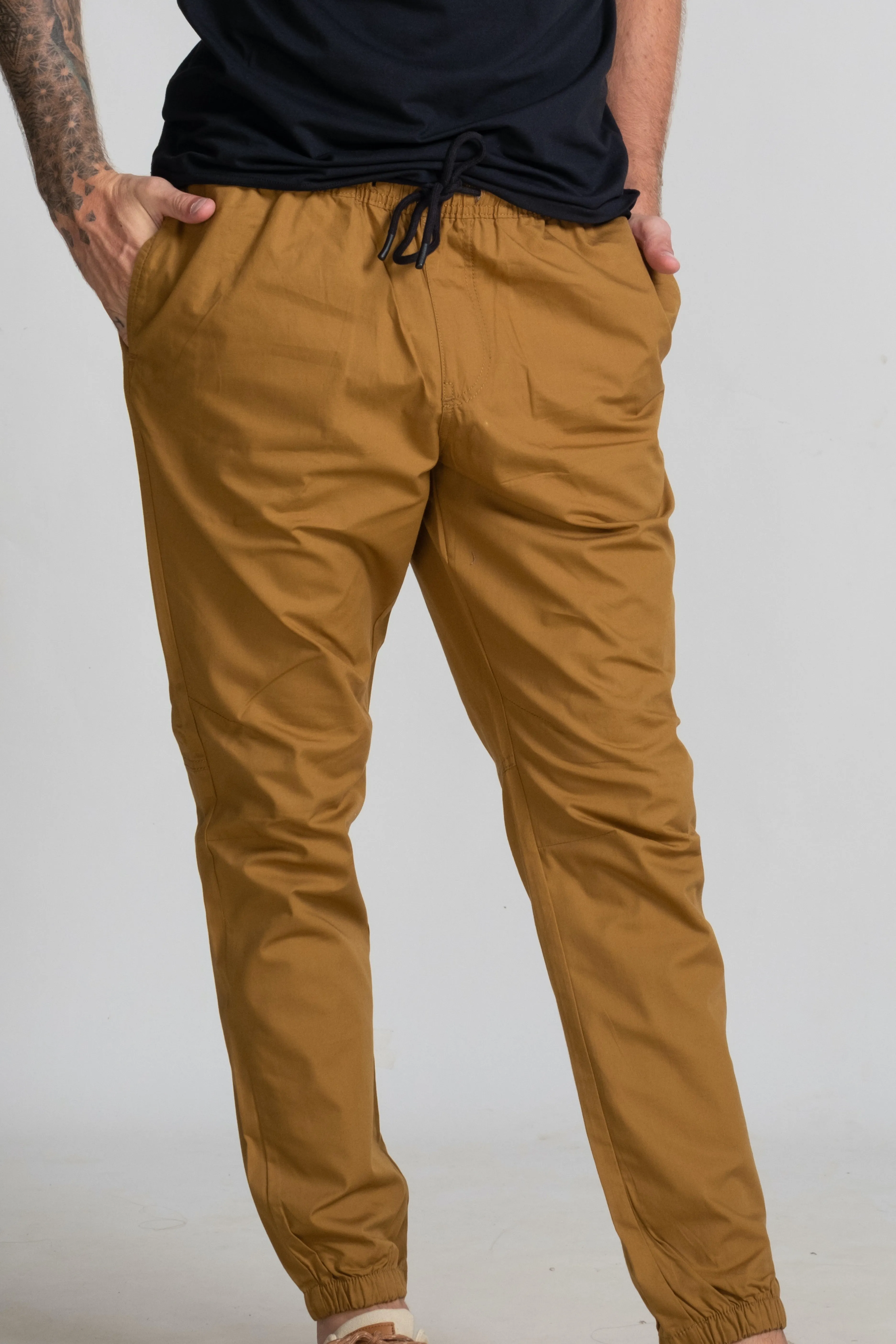 Slim Fit Utility - Jogger - Sand