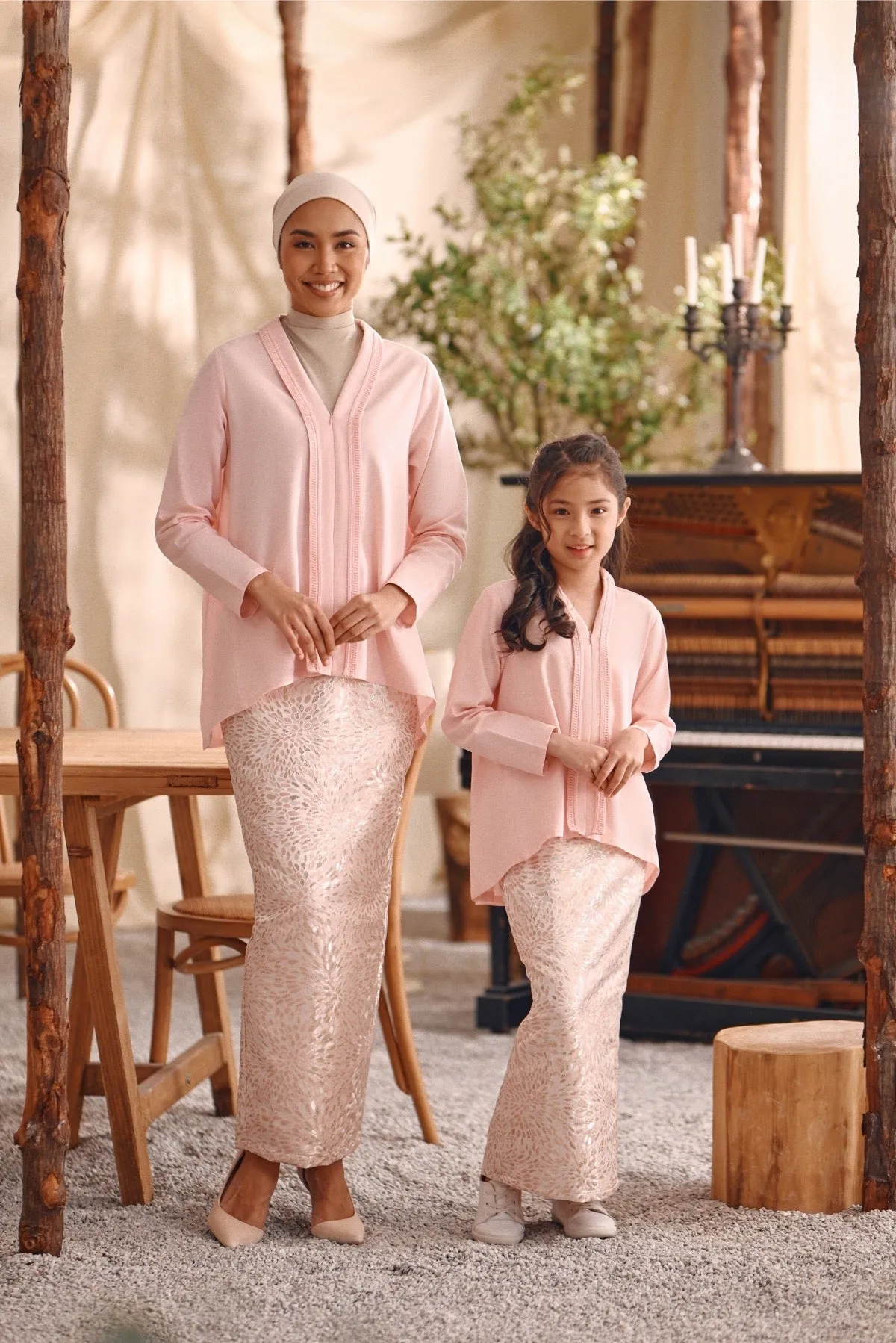 The Bayu Women Kebaya Top - Pink