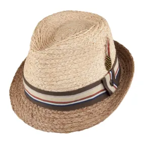 Trinidad Straw Trilby Hat Wholesale Pack