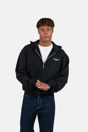 UNMARKED Zip-Hoodie Black