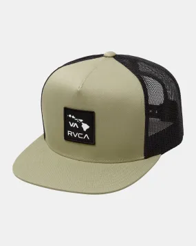 VA All The Way Hawaii Patch Trucker - Khaki