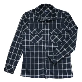 Vienna Navy Plaid Shirt